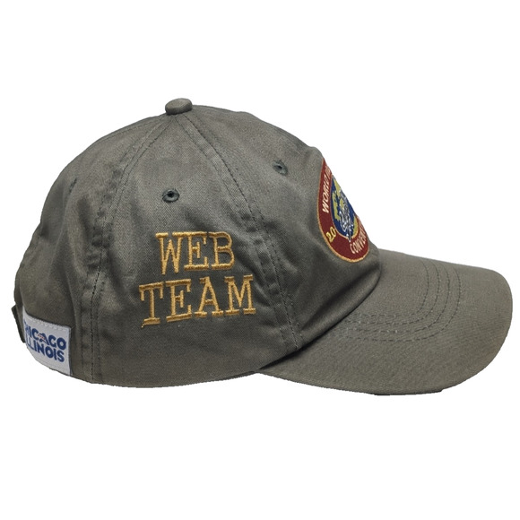 2005 World Free Fall Convention Skydive Staff Hat Adjustable Cap Vintage - Picture 4 of 8